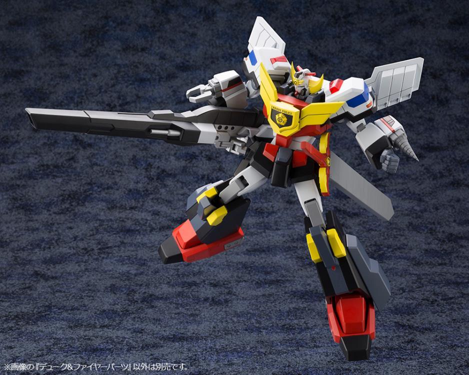 Brave Police J-Decker Duke & Fire Parts Model Kit