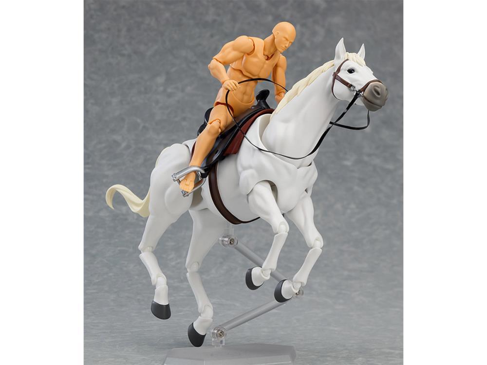 figma No.490b Horse (White) Version 2.0 (Reissue)