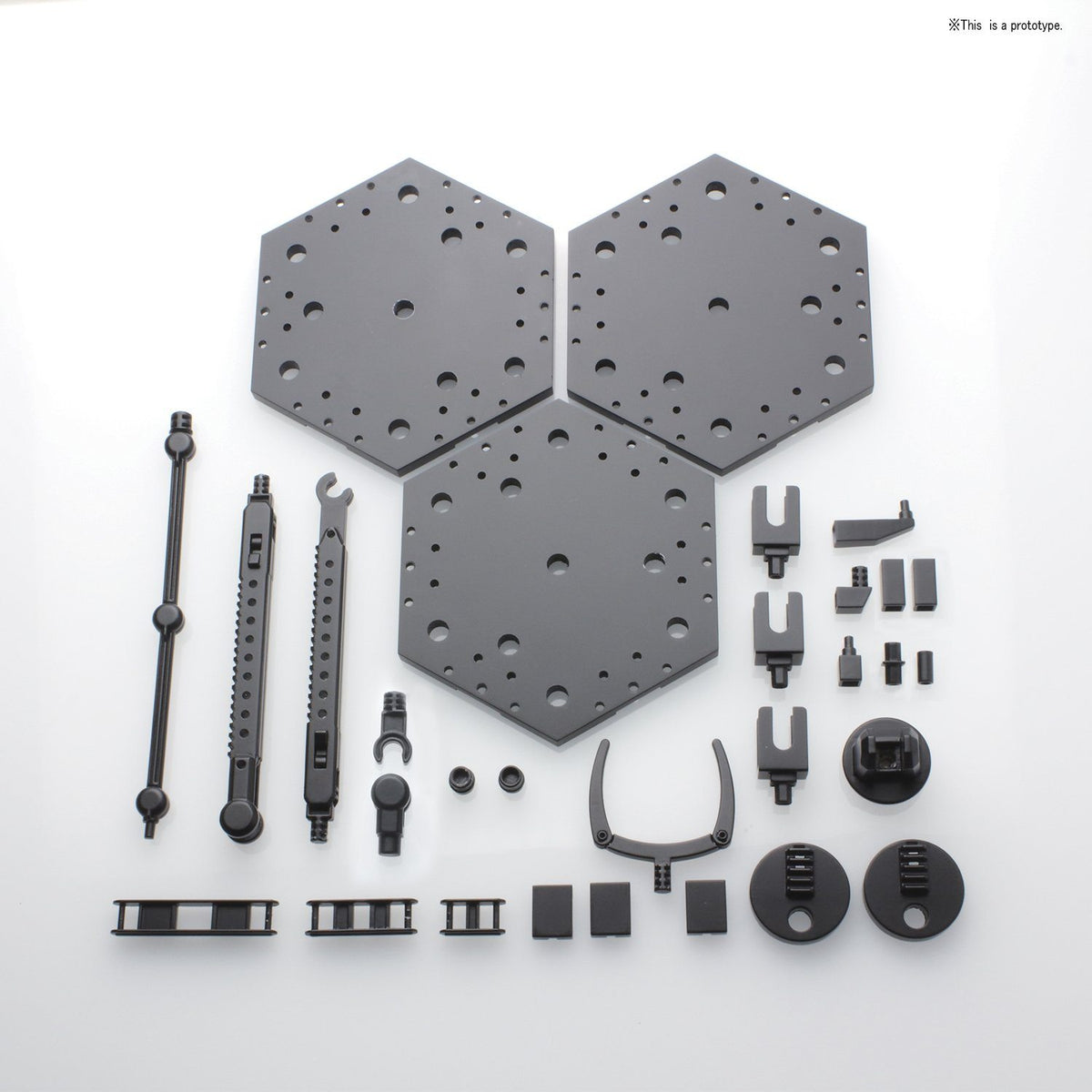 Action Base 4 Display Stand (1/144 & 1/100 Scale) - Black