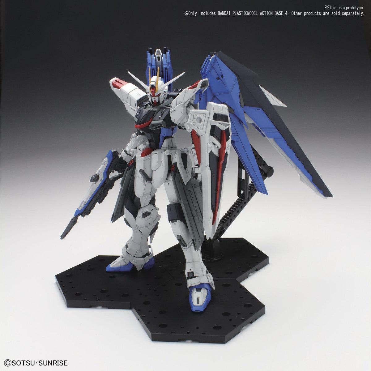 Action Base 4 Display Stand (1/144 & 1/100 Scale) - Black
