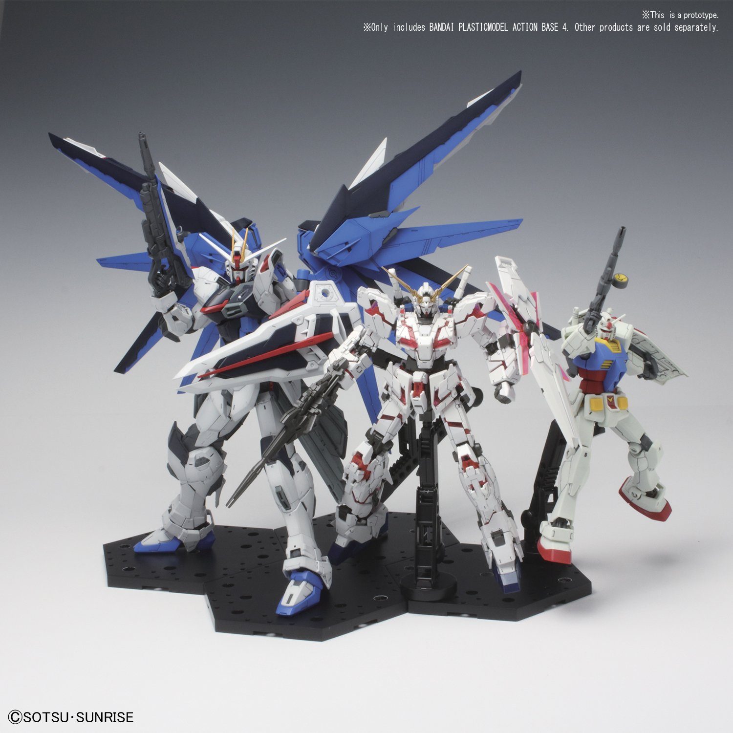 Action Base 4 Display Stand (1/144 & 1/100 Scale) - Black – USA Gundam ...