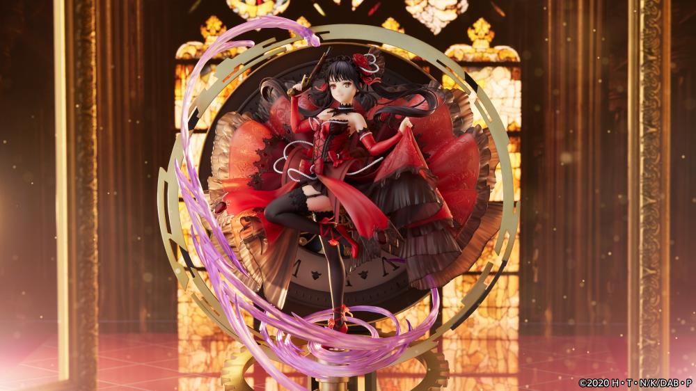Date A Bullet Kurumi Tokisaki (Pigeon Blood Ruby Dress Ver.) 1/7 Scale Shibuya Scramble Figure