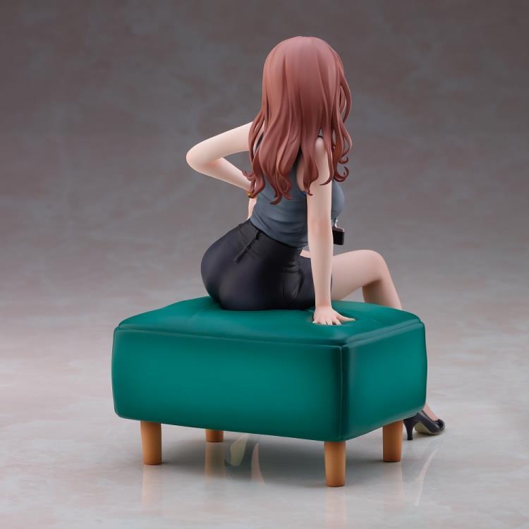 Doushima Illustration Hokuro no Ooi Senpai OL-san Figure