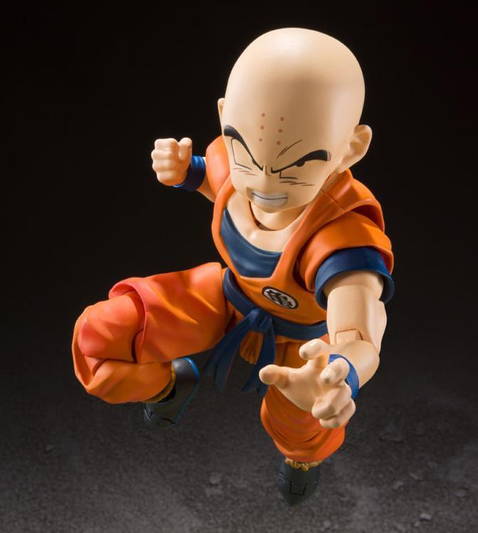 Dragon Ball Z S.H.Figuarts Krillin (Earth's Strongest Man) Action Figure