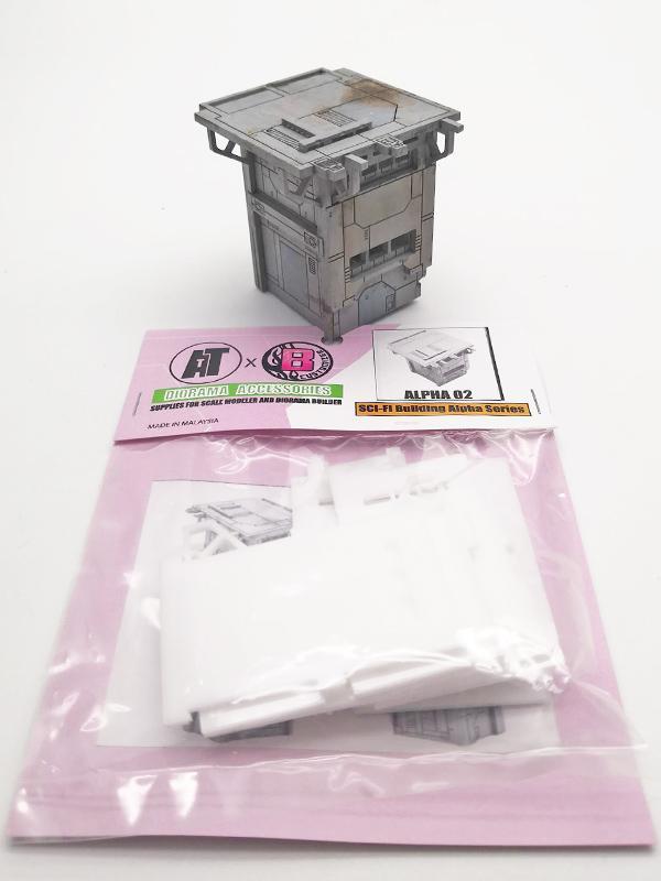 AT X Becky Customizer Sci-Fi Building Alpha Series Alpha 2 1/100