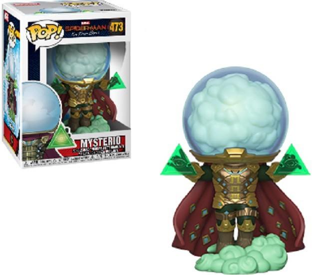 Spider-Man Far From Home Funko POP! Marvel Mysterio Vinyl Figure #473 W/ POP Protector