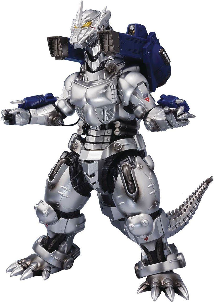 Godzilla 2003 S.H. Monsterarts MFS-3 Mechagodzilla Type-3 Kiryu Action Figure [Shinagawa Final Battle Version]