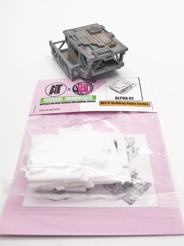 AT X Becky Customizer Sci-Fi Building Alpha Series Alpha 1