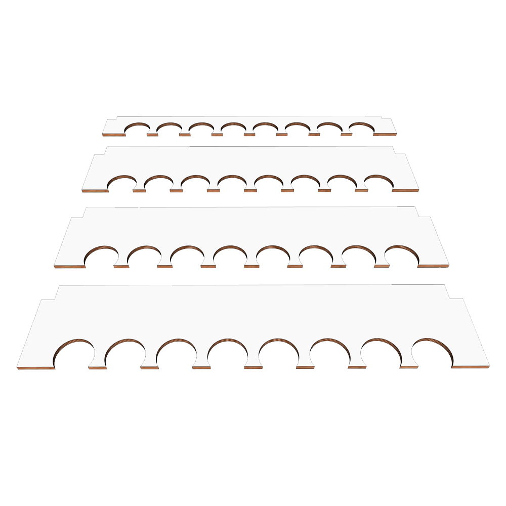 Exclusive Paint Shelf (26mm) OPERA-17 (1Set)