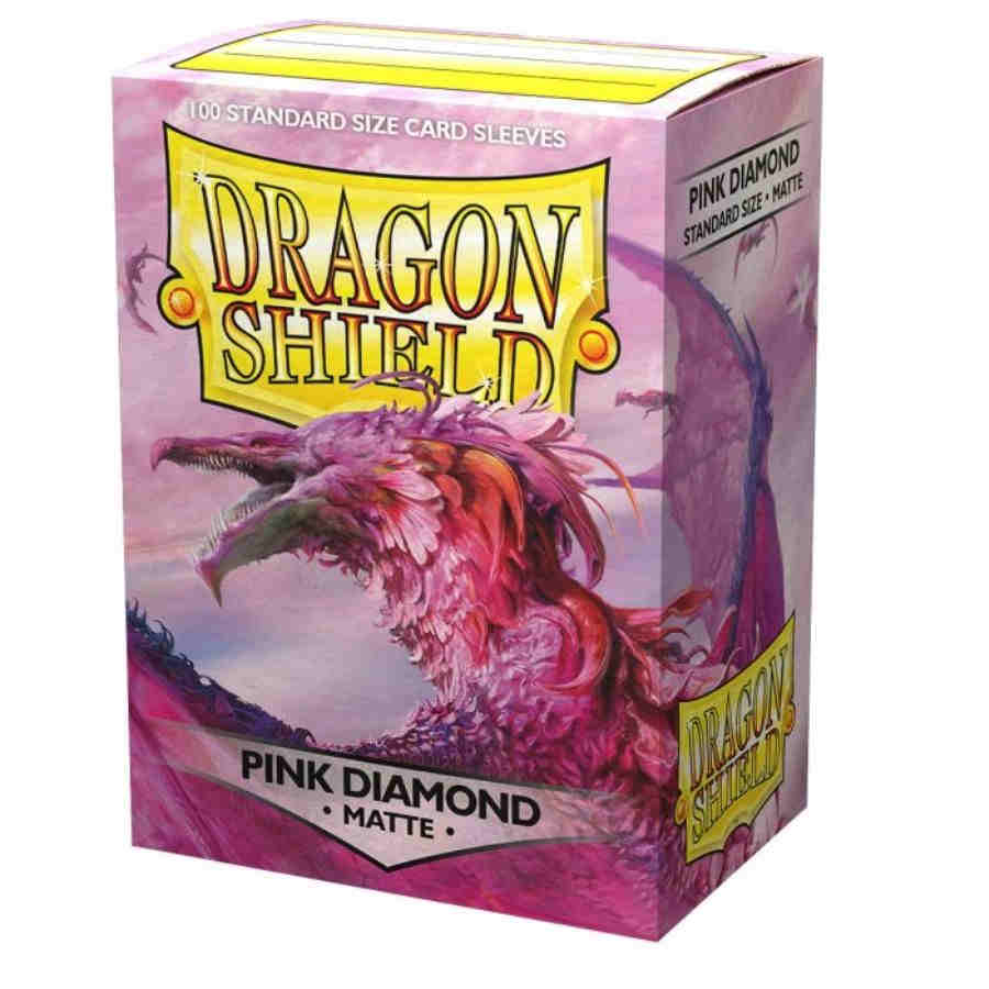 Dragon Shield Sleeves: Classic - Matte Pink Diamond (100)