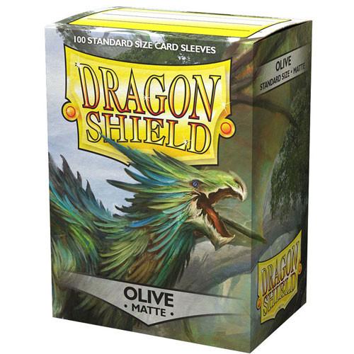 Dragon Shield Sleeves: Classic - Matte Olive (100)
