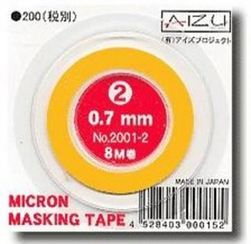 Aizu 0.7mm x 8m Micron Masking Tape 2001-2