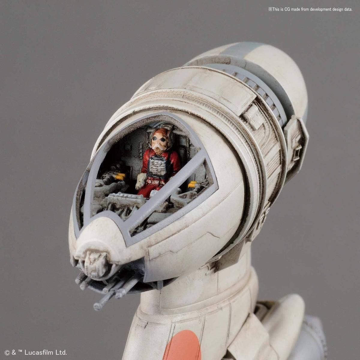 B-Wing Starfighter "Star Wars", Bandai Star Wars 1/72 Plastic Model