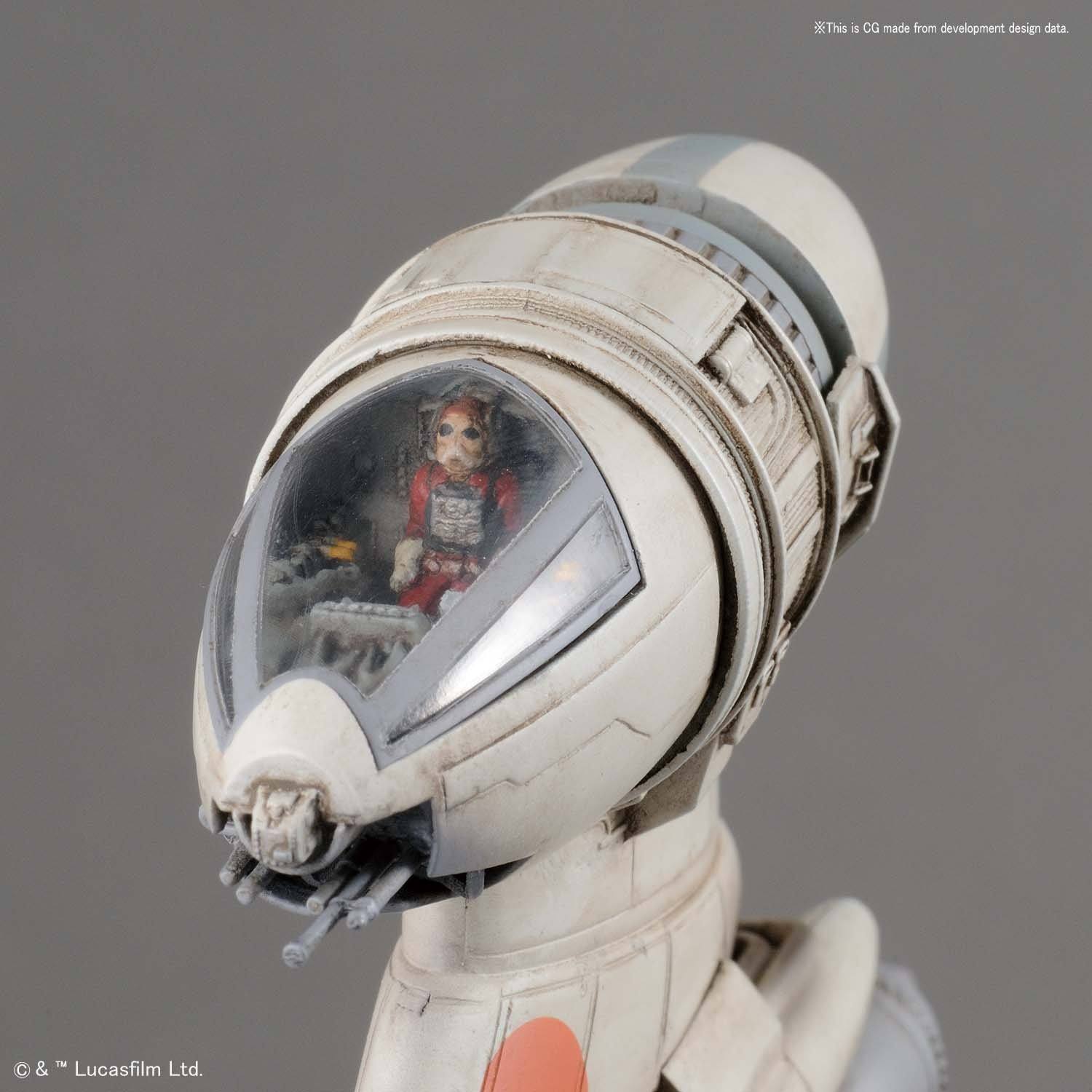 B-Wing Starfighter "Star Wars", Bandai Star Wars 1/72 Plastic Model