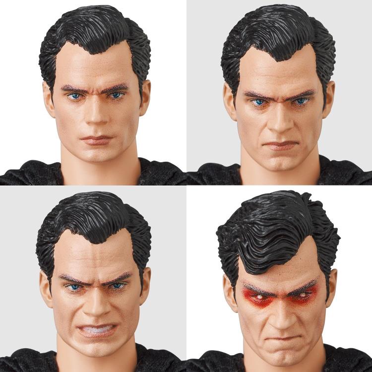 Zack Snyder's Justice League MAFEX No.174 Superman (Black Suit)
