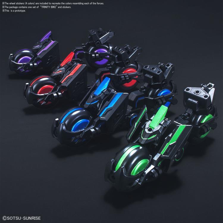 SD Sangoku Soketsuden #12 Trinity Bike Model Kit