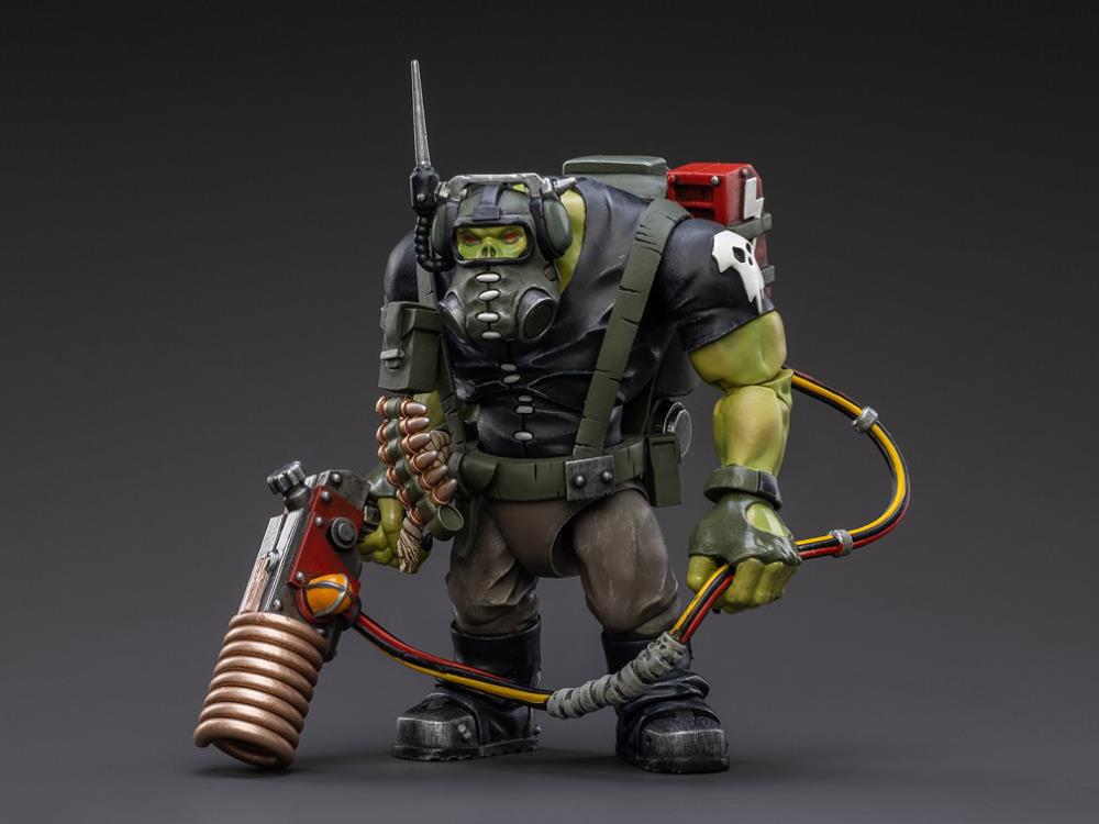 Warhammer 40K Ork Kommandos Comms Boy Wagzuk 1/18 Scale Figure
