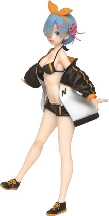Re:Zero Starting Life in Another World Rem (Jumper Swimsuit Ver.) Renewal Edition Precious Figure