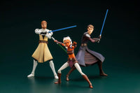 Star Wars: The Clone Wars ArtFX+ Obi-Wan Kenobi Statue (With Ahsoka Tano Piece)