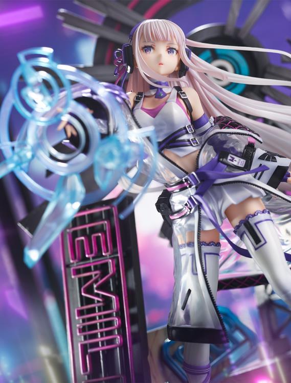 Re:Zero Starting Life in Another World Emilia (Neon City Ver.) 1/7 Scale Shibuya Scramble Figure