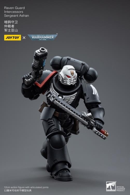 JOYTOY Warhammer 40K 1/18 Action Figure Ultramarines Primaris Assault Veteran Intercessor Modello da collezione JOYTOY Warhammer 40K 1/18 Action Figure Ultramarines Primaris Assault Veteran Intercessor Modello da collezione