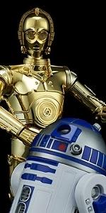 Star Wars C-3PO & R2-D2 1/12 Scale Model Kit