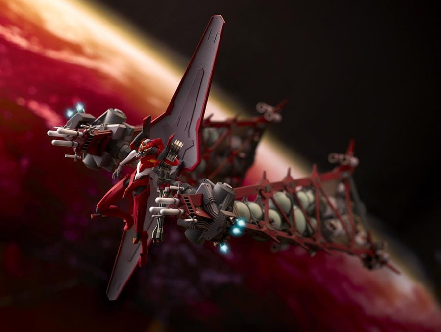 Rebuild of Evangelion EVA Unit-02 Beta Equipped with Booster Figure ...