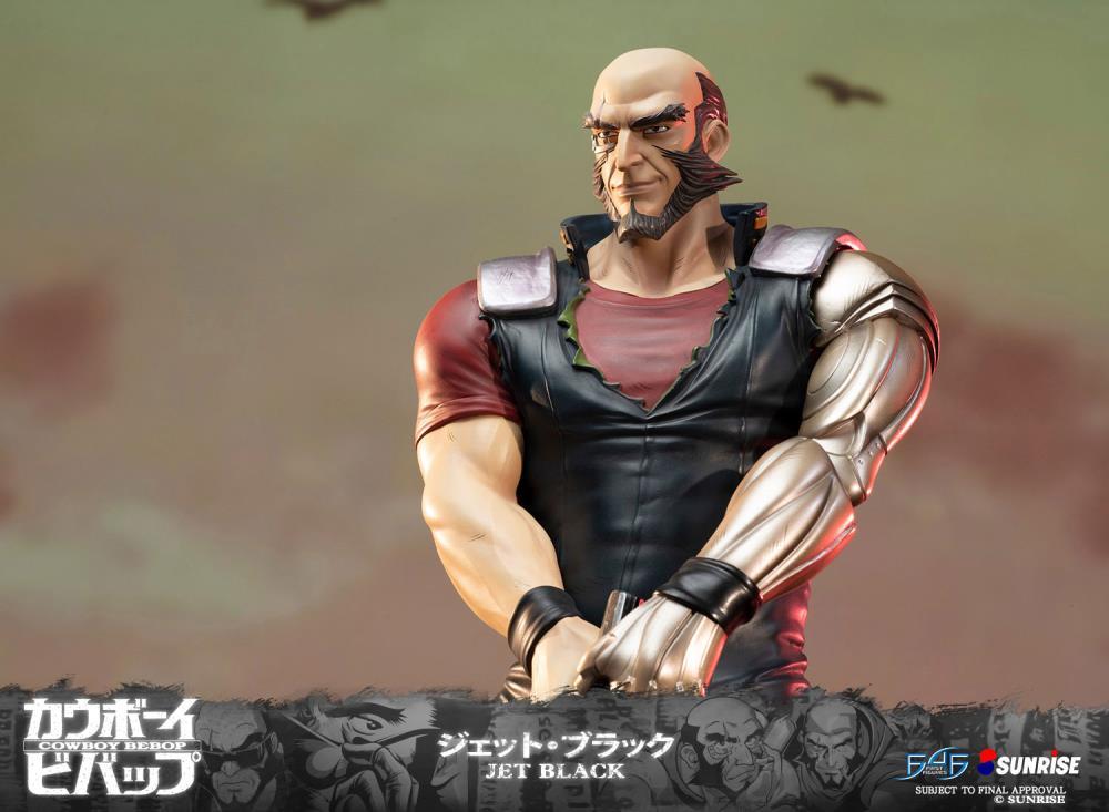 Cowboy Bebop Jet Black Statue