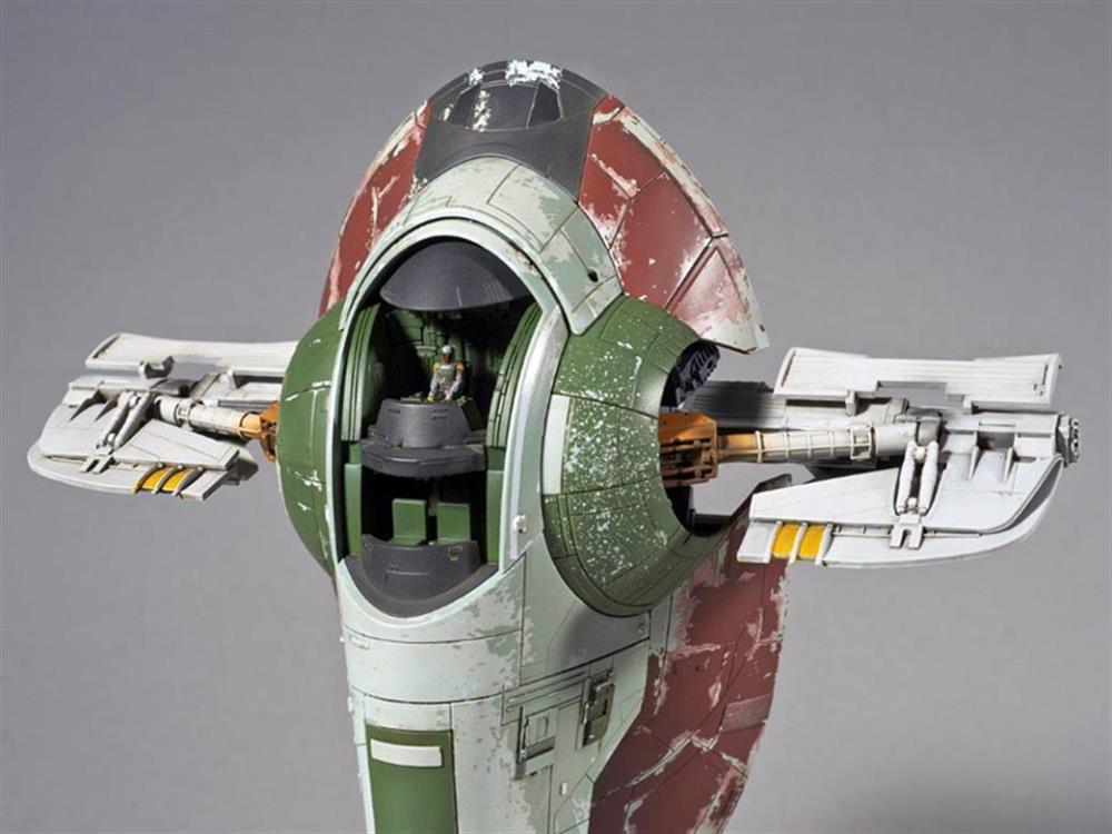 Star Wars Boba Fett's Starship 1/144 Scale Model Kit