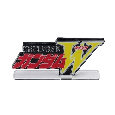 Gundam Wing Bandai Logo Display