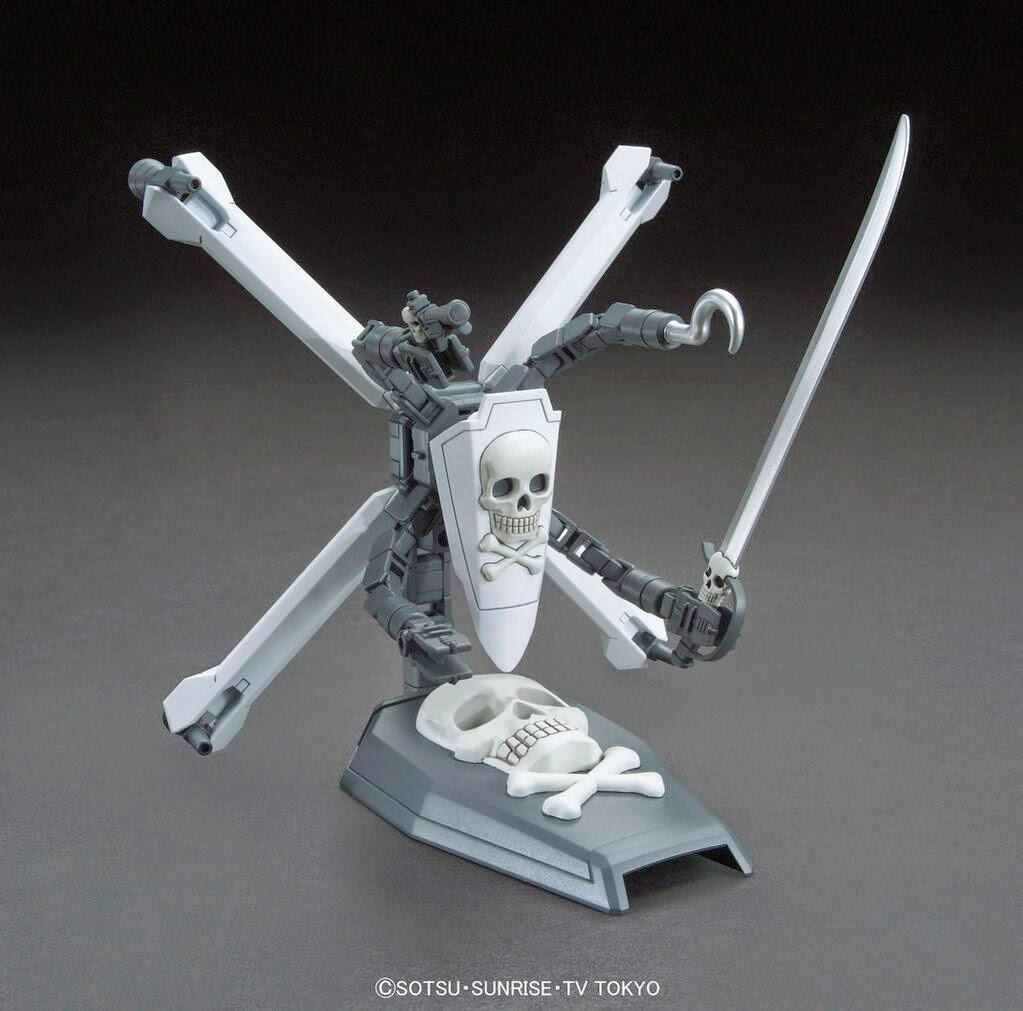 Skull Weapon Booster Bandai Build Custom HG