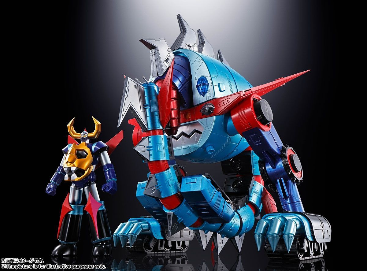 Divine Demon-Dragon Gaiking Soul of Chogokin GX-100 Gaiking & Daiku Maryu