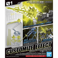 30 Minutes Missions #01 Customize Effect Gunfire (Yellow) Accessory Set