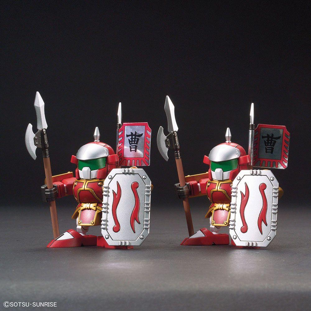 BB410 DianWei Asshimar , JiaXu Ashtaron, Siege Weapon & Six Combining Weapons Set A "BB Senshi Sangokuden", Bandai SD