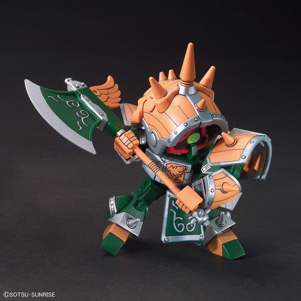 BB410 DianWei Asshimar , JiaXu Ashtaron, Siege Weapon & Six Combining Weapons Set A "BB Senshi Sangokuden", Bandai SD