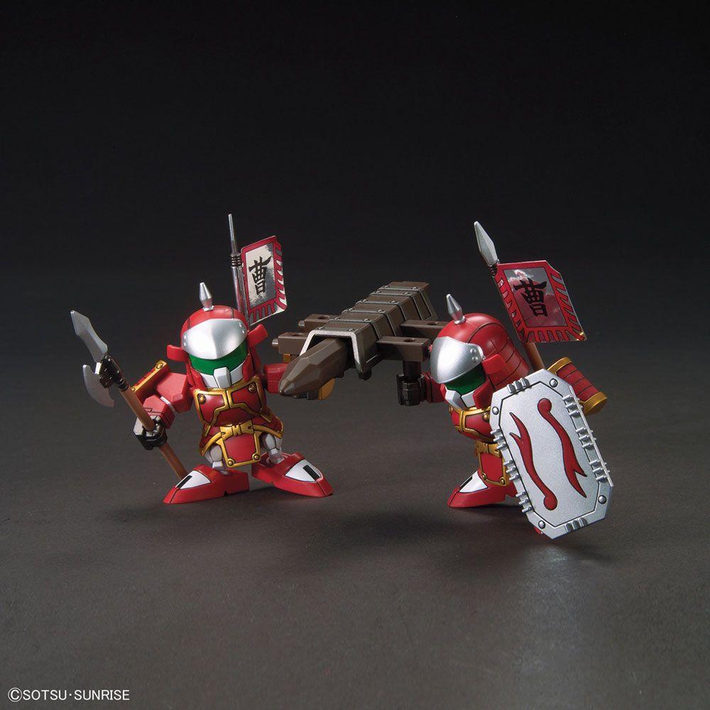 BB410 DianWei Asshimar , JiaXu Ashtaron, Siege Weapon & Six Combining Weapons Set A "BB Senshi Sangokuden", Bandai SD