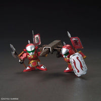 BB410 DianWei Asshimar , JiaXu Ashtaron, Siege Weapon & Six Combining Weapons Set A "BB Senshi Sangokuden", Bandai SD