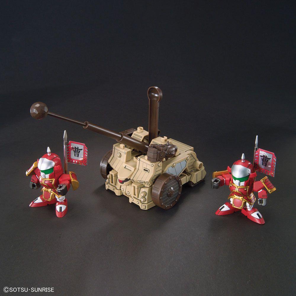 BB410 DianWei Asshimar , JiaXu Ashtaron, Siege Weapon & Six Combining Weapons Set A "BB Senshi Sangokuden", Bandai SD