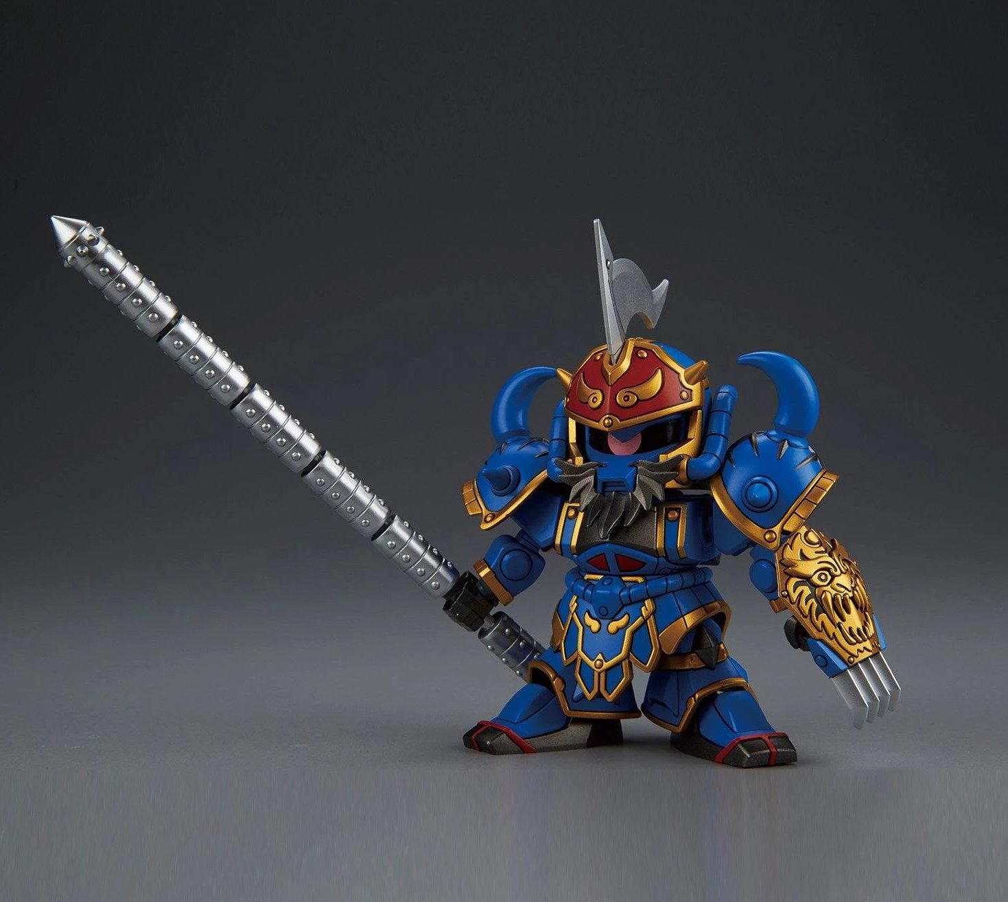 BB411 HuangGai Gouf & Six Combining Weapons Set B "BB Senshi Sangokuden", Bandai SD