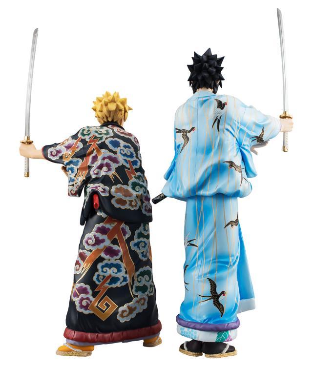 Naruto G.E.M. Series Naruto Uzumaki & Sasuke Uchiha (Kabuki Ver.) Set