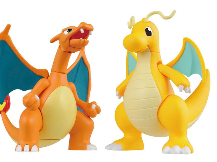 Pokemon Select Series 43 Charizard & Dragonite Model Kit Set