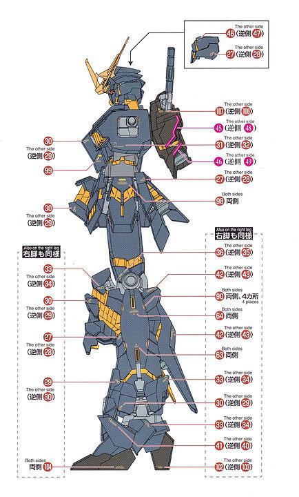 E42 MG Banshee Gundam Ver.Ka (Gold Metallic)