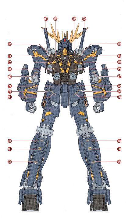E42 MG Banshee Gundam Ver.Ka (Gold Metallic)