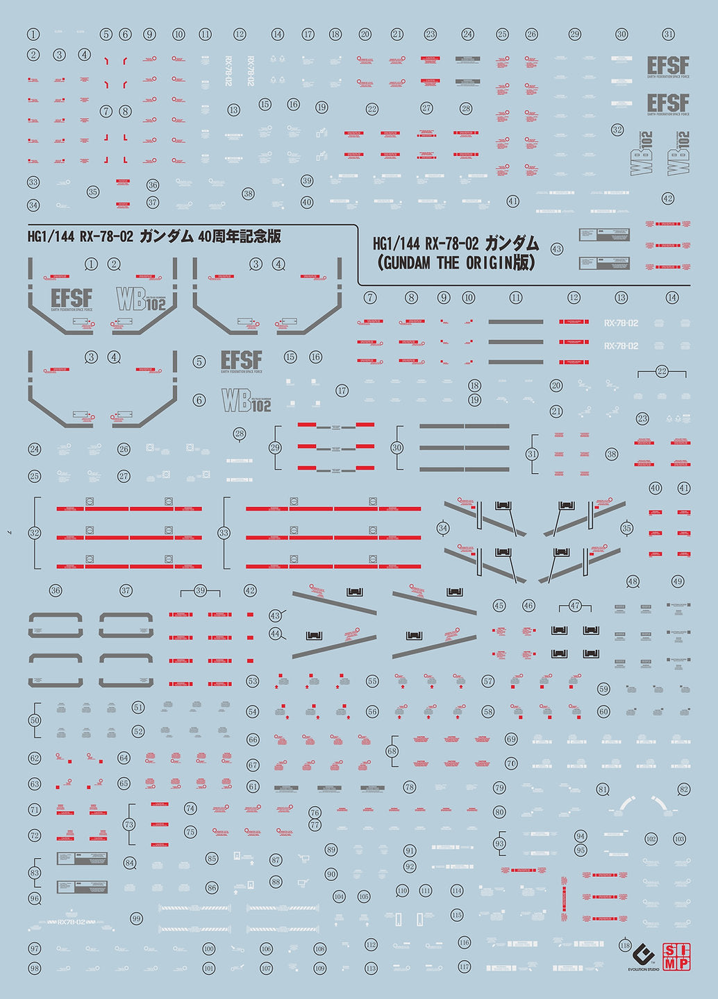 C34 HG 1/144 GTO style RX-78-2 Gundam