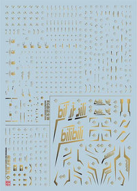 C20 RG Banshee Gundam (Metallic Color) Decal Sheet