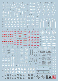 F37 MG Ginn Decal Set Water Slide Decal