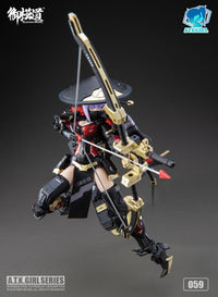 A.T.K. Girl Brocade-Clad Elite Guard (Jinyi Wei JW059 - Red Ver.) 1/12 Scale Model Kit