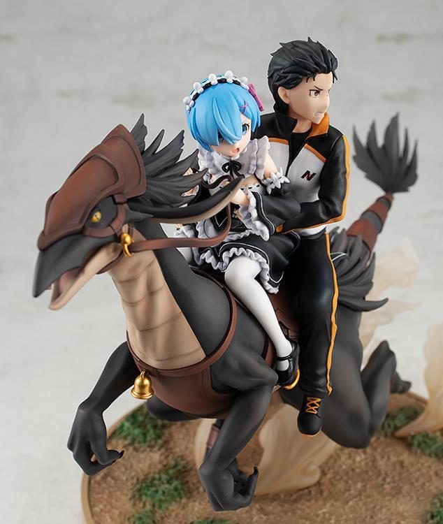 Re:Zero Starting Life in Another World Rem & Subaru (Attack on the White Whale) Figure