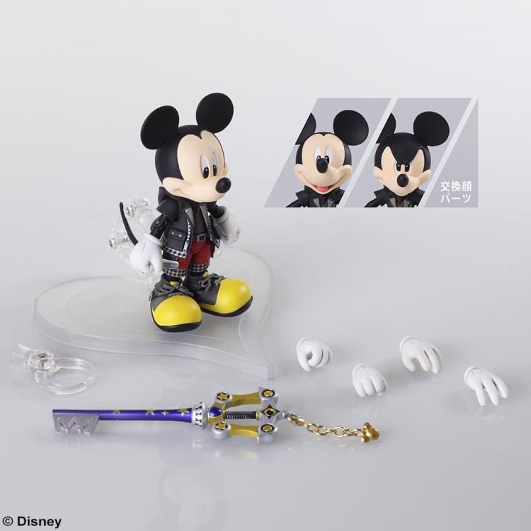 Kingdom Hearts III Bring Arts King Mickey