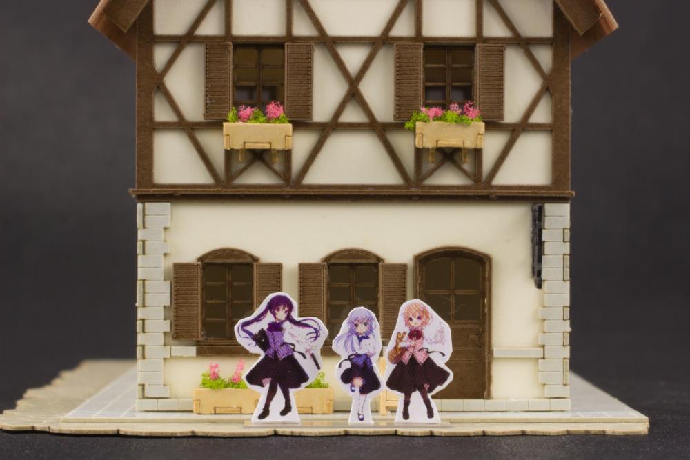 Is the Order a Rabbit?? Anitecture 01 Rabbit House Model Kit